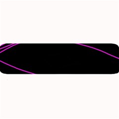 Purple, White And Black Lines Large Bar Mats