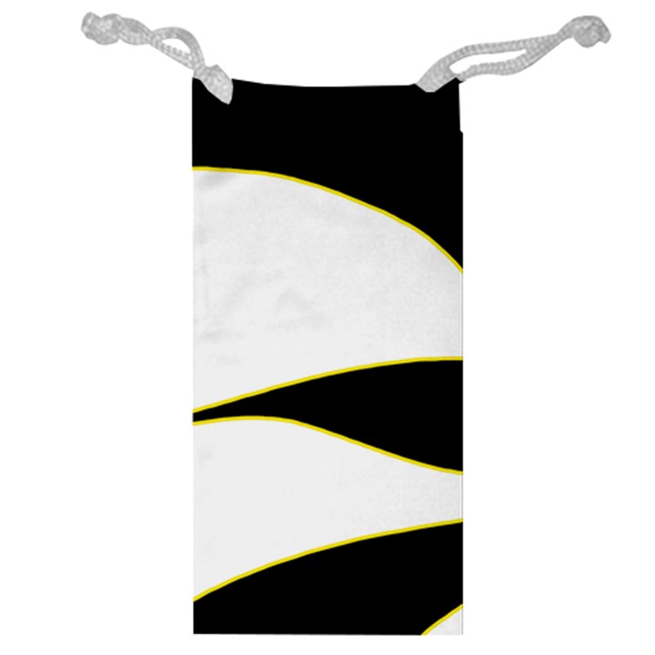 Yellow, black and white Jewelry Bags