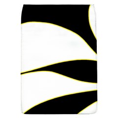 Yellow, Black And White Flap Covers (l)  by Valentinaart