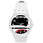 Fantasy Round Plastic Sport Watch (M) Front