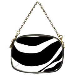 White Or Black Chain Purses (one Side)  by Valentinaart