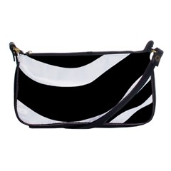 White Or Black Shoulder Clutch Bags by Valentinaart