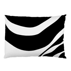 White Or Black Pillow Case (two Sides) by Valentinaart