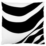 White or black Large Cushion Case (Two Sides) Front