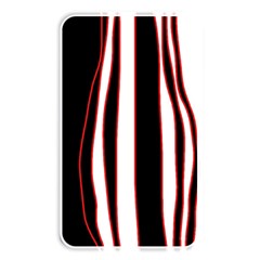 White, Red And Black Lines Memory Card Reader by Valentinaart