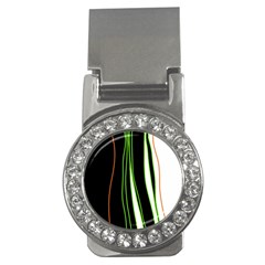 Colorful lines harmony Money Clips (CZ) 