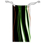 Colorful lines harmony Jewelry Bags Front