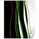 Colorful lines harmony Canvas 16  x 20   15.75 x19.29  Canvas - 1