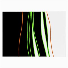 Colorful lines harmony Large Glasses Cloth (2-Side)