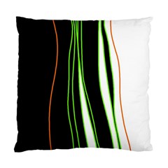 Colorful lines harmony Standard Cushion Case (One Side)