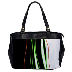 Colorful lines harmony Office Handbags