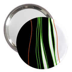 Colorful lines harmony 3  Handbag Mirrors