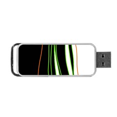 Colorful lines harmony Portable USB Flash (One Side)