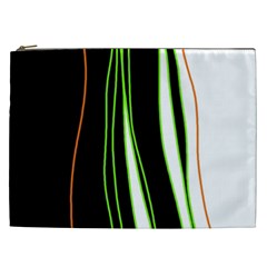 Colorful lines harmony Cosmetic Bag (XXL) 