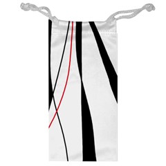 Red, White And Black Elegant Design Jewelry Bags by Valentinaart