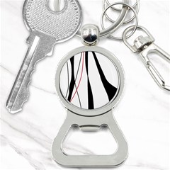 Red, White And Black Elegant Design Bottle Opener Key Chains by Valentinaart