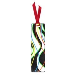 Colorful Lines - Abstract Art Small Book Marks by Valentinaart