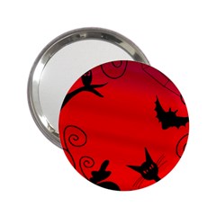 Halloween Landscape 2 25  Handbag Mirrors by Valentinaart