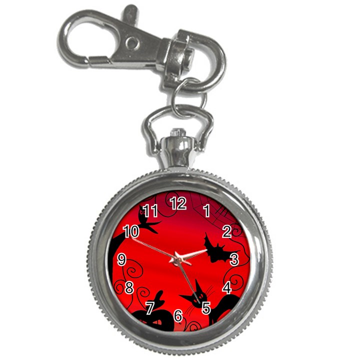 Halloween landscape Key Chain Watches