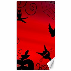 Halloween Landscape Canvas 40  X 72   by Valentinaart