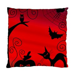 Halloween Landscape Standard Cushion Case (one Side) by Valentinaart