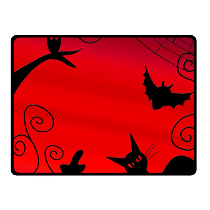 Halloween landscape Fleece Blanket (Small)