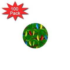 Parrots Flock 1  Mini Magnets (100 Pack)  by Valentinaart