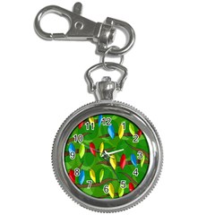 Parrots Flock Key Chain Watches by Valentinaart