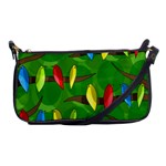 Parrots Flock Shoulder Clutch Bags Front