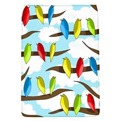 Parrots Flock Flap Covers (s)  by Valentinaart