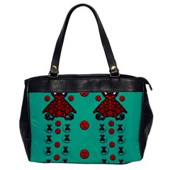 Dancing In Polka Dots Office Handbags by pepitasart