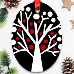 Simply Decorative Tree Ornament (oval)  by Valentinaart