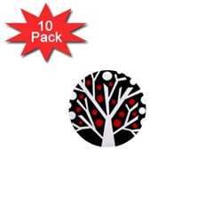 Simply Decorative Tree 1  Mini Magnet (10 Pack)  by Valentinaart