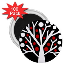 Simply Decorative Tree 2 25  Magnets (100 Pack)  by Valentinaart