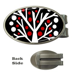 Simply Decorative Tree Money Clips (oval)  by Valentinaart