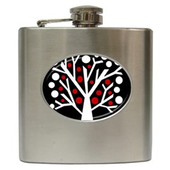 Simply Decorative Tree Hip Flask (6 Oz) by Valentinaart