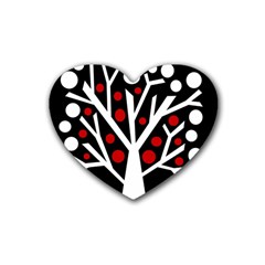 Simply Decorative Tree Heart Coaster (4 Pack)  by Valentinaart