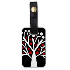 Simply Decorative Tree Luggage Tags (one Side)  by Valentinaart