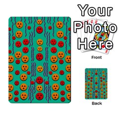 Pumkins Dancing In The Season Pop Art Multi-purpose Cards (rectangle) 