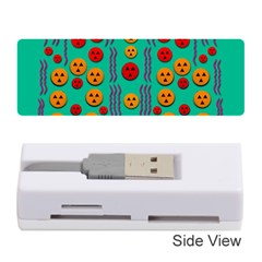 Pumkins Dancing In The Season Pop Art Memory Card Reader (stick) 