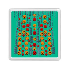 Pumkins Dancing In The Season Pop Art Memory Card Reader (square) 