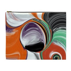 Abstract Orb Cosmetic Bag (xl) by digitaldivadesigns