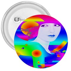 Abstract Color Dream 3  Buttons by icarusismartdesigns