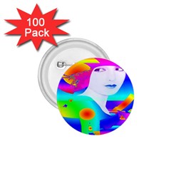 Abstract Color Dream 1 75  Buttons (100 Pack)  by icarusismartdesigns