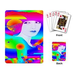 Abstract Color Dream Playing Card