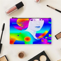 Abstract Color Dream Cosmetic Bag (medium)  by icarusismartdesigns