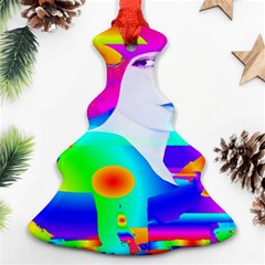 Abstract Color Dream Ornament (christmas Tree)