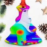 Abstract Color Dream Ornament (Christmas Tree) Front