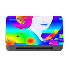 Abstract Color Dream Memory Card Reader With Cf by icarusismartdesigns