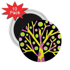 Simple Colorful Tree 2 25  Magnets (10 Pack)  by Valentinaart